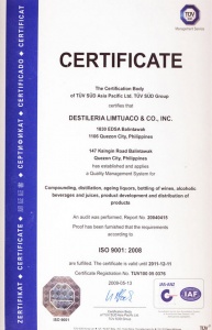 Сертификат ISO 9001 2008