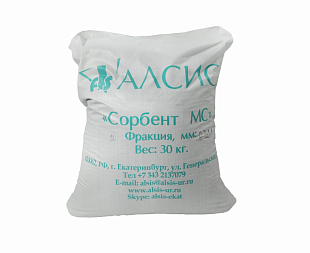 Фильтрующий материал Сорбент МС 0,3-0,7мм